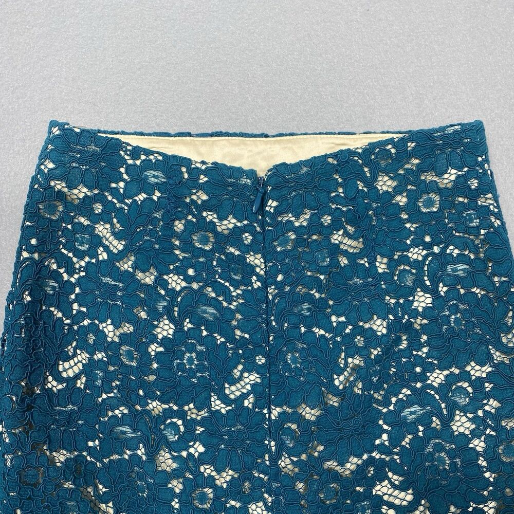 House of CB London Peacock Blue Lace Lareina Skirt Small NWT Spring Break Event - Picture 3 of 14